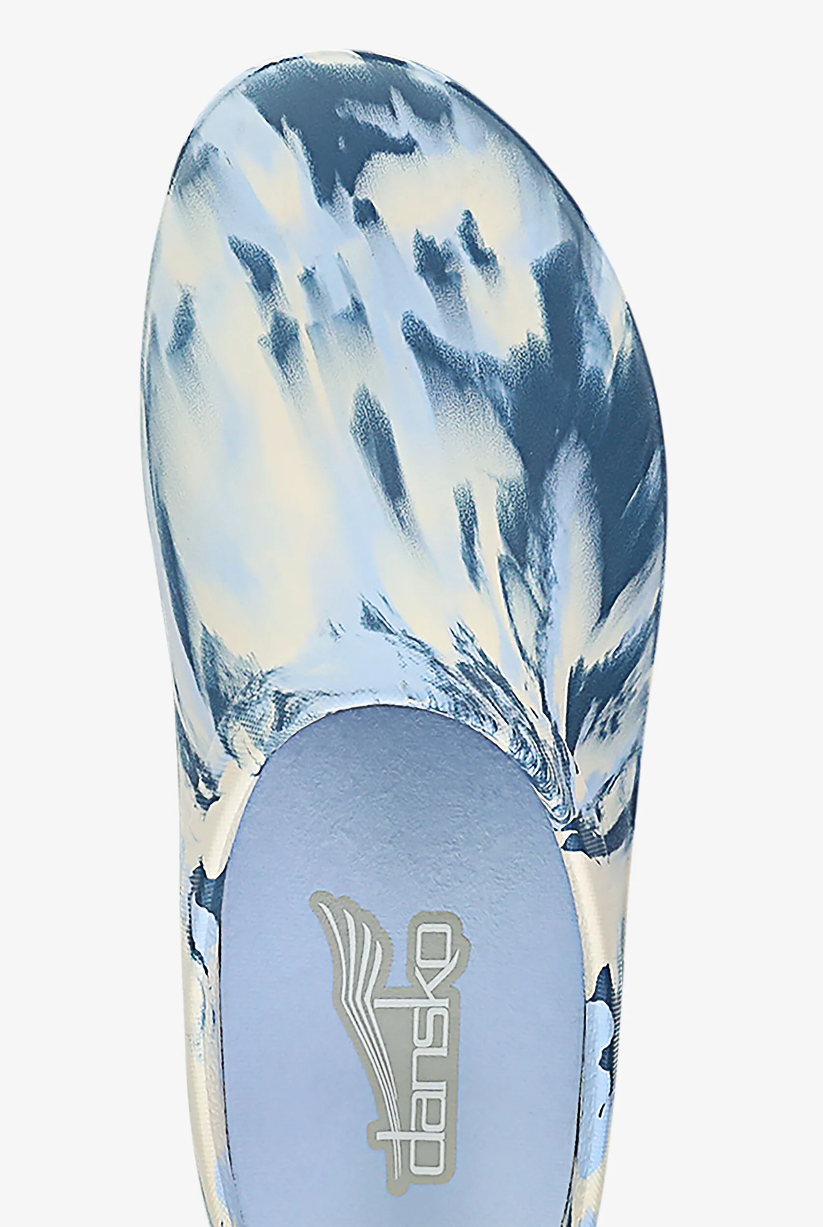 Zuecos Dansko Kaci SR Marbled con talón abierto para mujer
